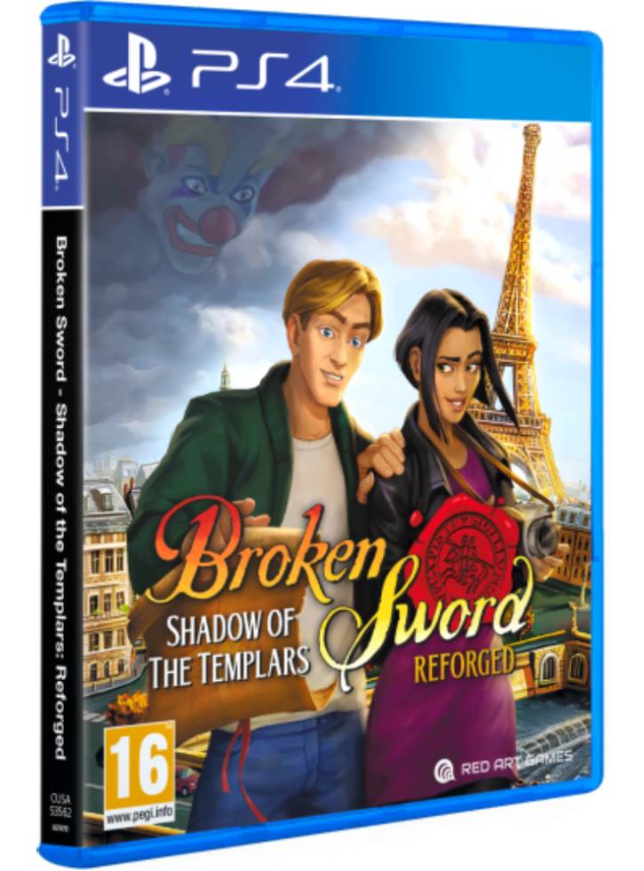 Broken Sword Shadow of the Templars Reforged - Playstation 4