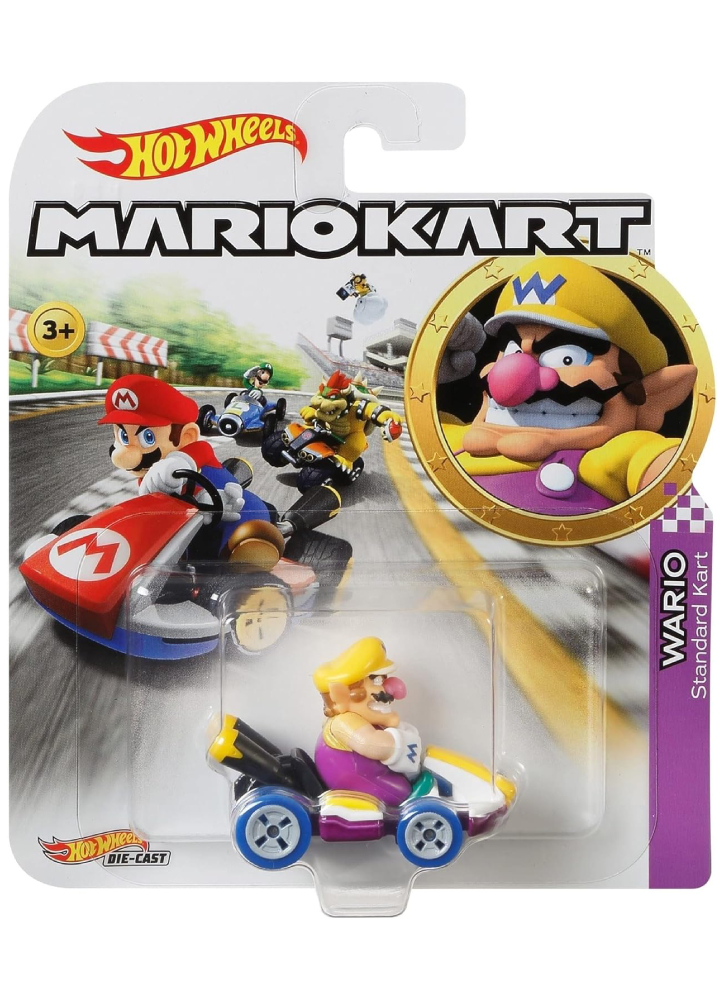 Hot Wheels Super Mario Bros Wario GBG32)