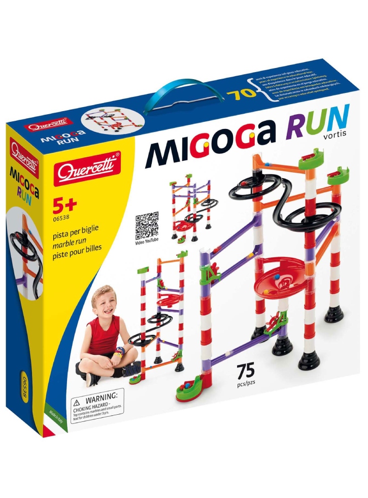 QUERCETTI Migoga Marble Run Vortis (75 pcs) (QU-6538)
