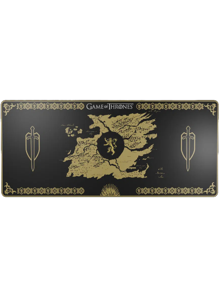 Sp Game of Thrones Lions XXL Mousepad Black (Lexip X Tsume) - PC
