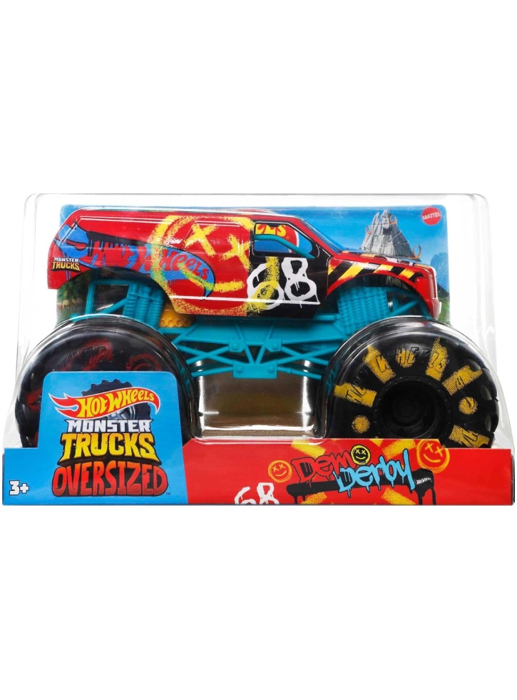 Hot Wheels Monster Trucks 1:24 Die-Cast Demo Derby