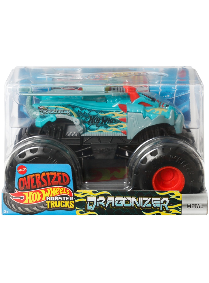Hot Wheels Monster Trucks 1:24 Die-Cast Dragonizer