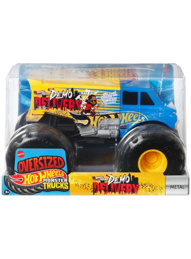 Hot Wheels Monster Trucks 1:24 Die-Cast Demo Delivery