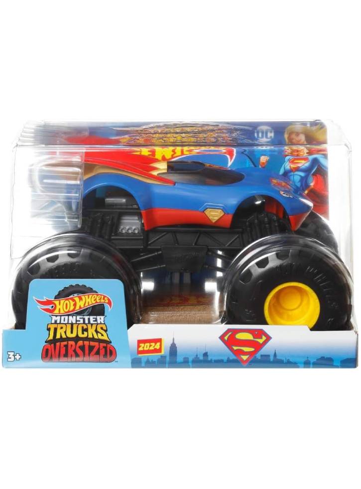 Hot Wheels Monster Trucks 1:24 Die-Cast Superman