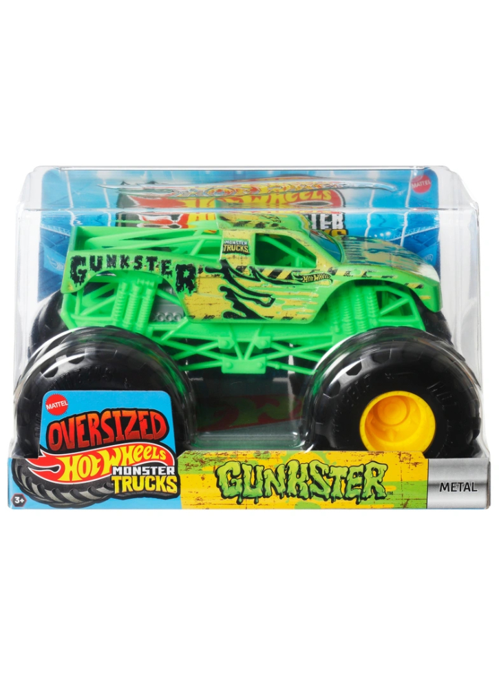 Hot Wheels Monster Trucks 1:24 Die-Cast Gunkster