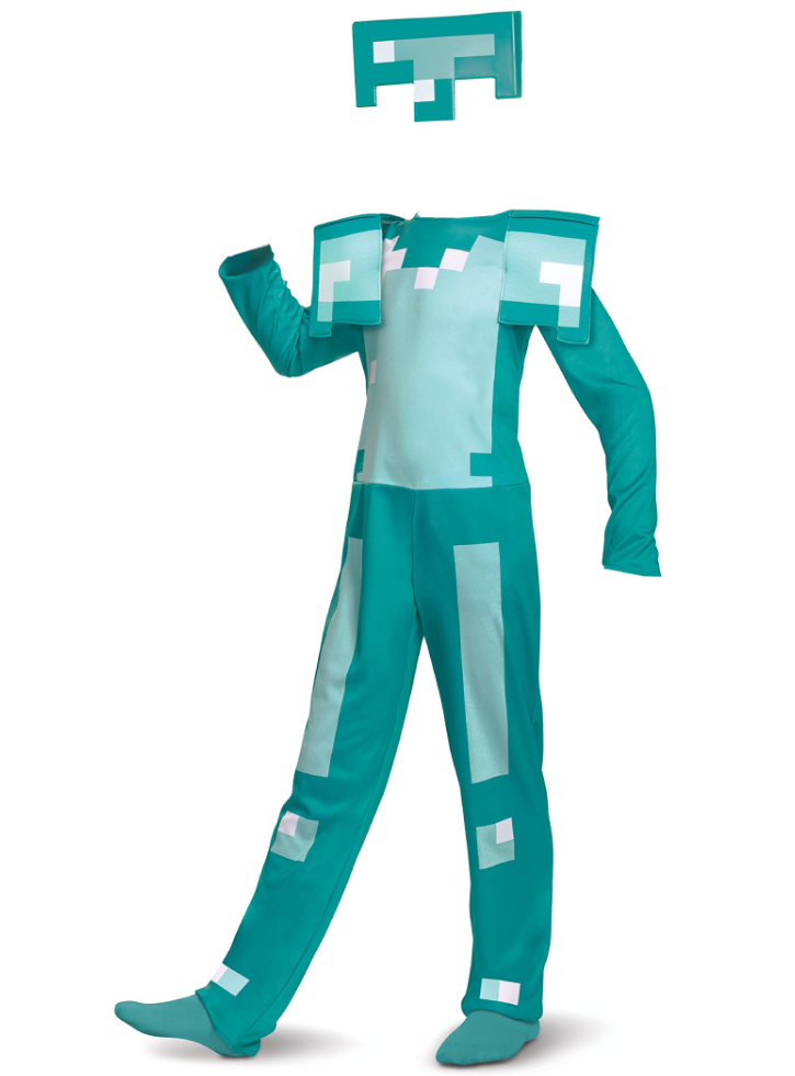 Disguise Minecraft Costume Diamond Armor (128 cm)