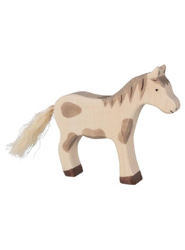 Goki Horse Standing Dappled (80037)