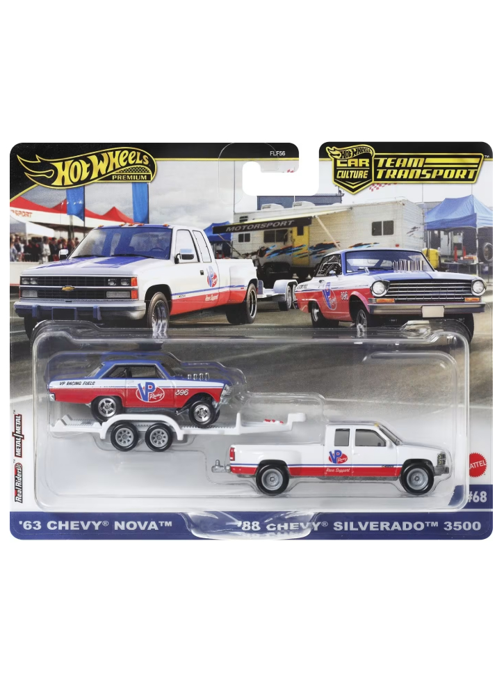 Hot Wheels Team Transport '63 Chevy Nova (HRV42)