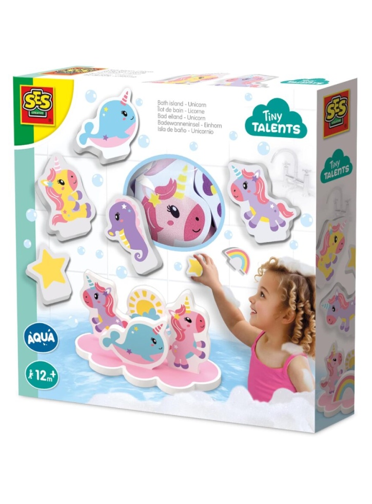 SES Creative Bath Time Unicorn Island (S13253)