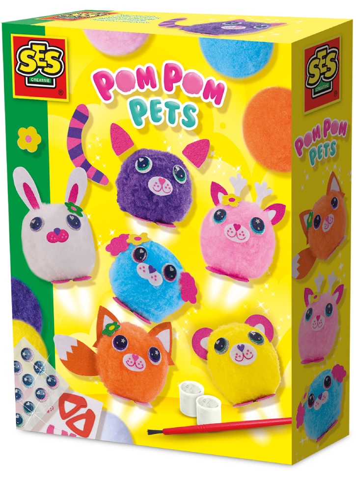 SES Creative Pom Pom Pets (S14789)