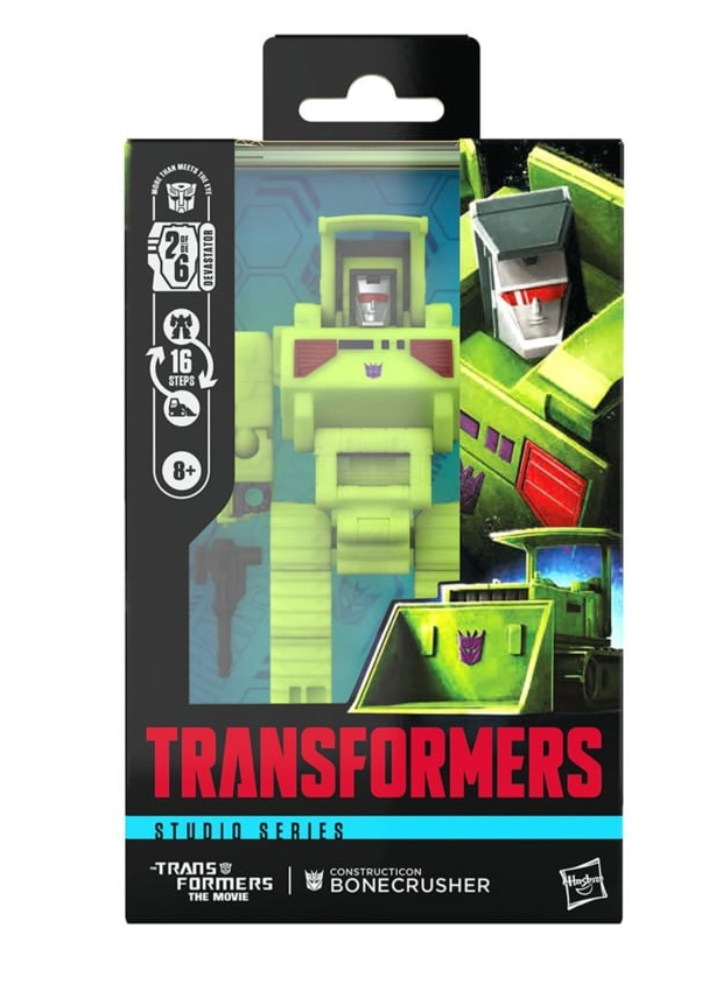 Transformers Deluxe Class Constructicon Bonecrusher Phigoura Drases 11cm (G0568)