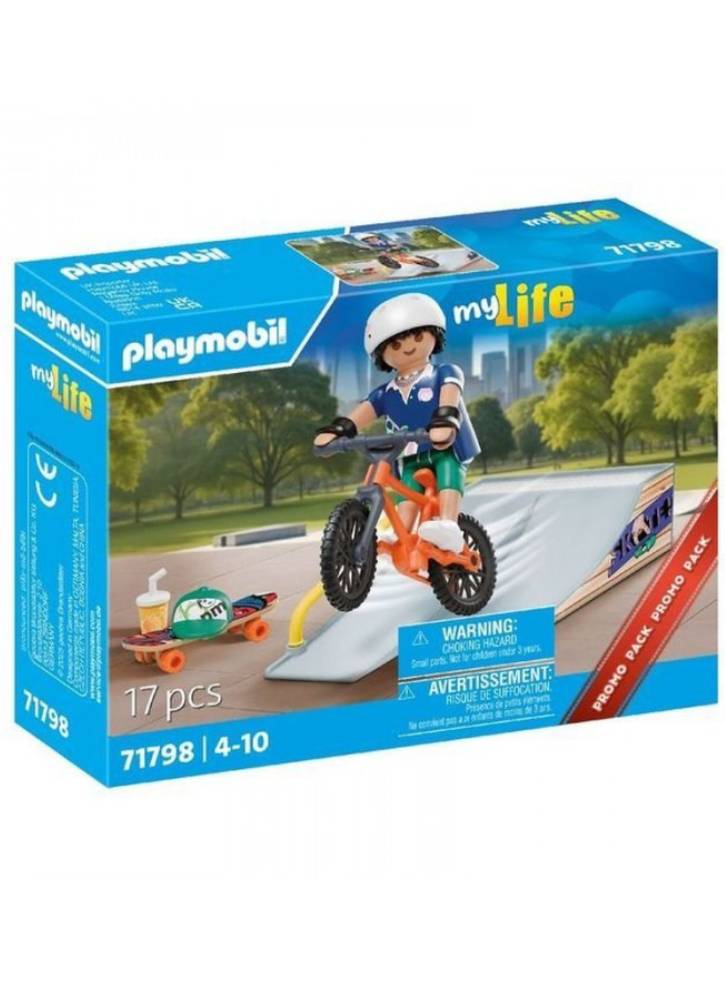 Playmobil My life Skateboarder with Ramp (71798)