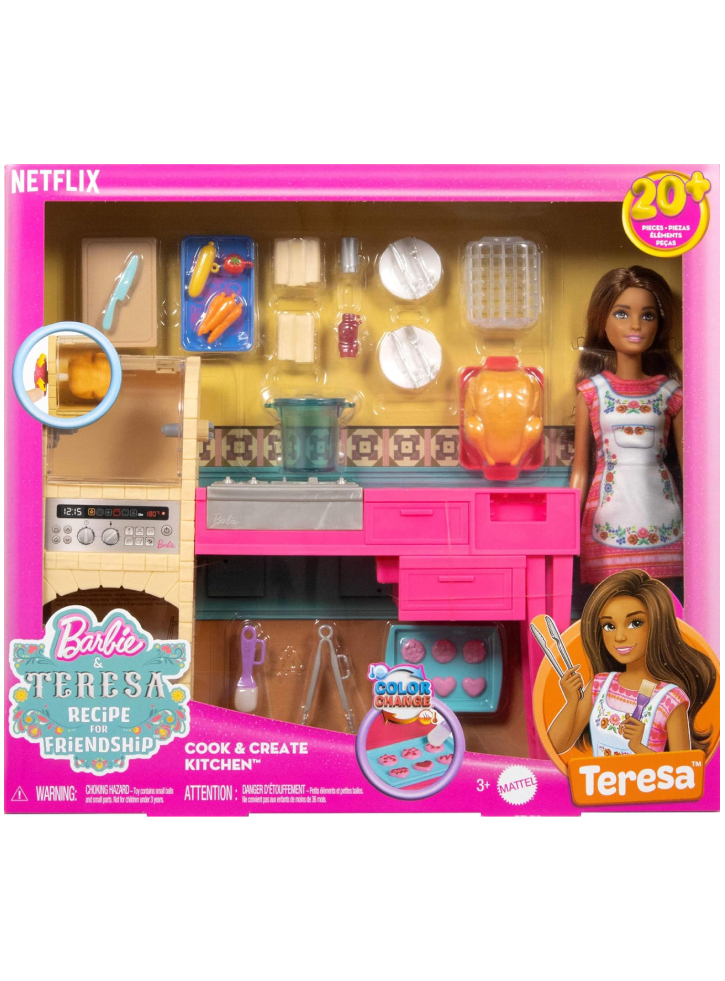 Barbie Recipe for Friendship Teresa's Kitchen (JCT06)