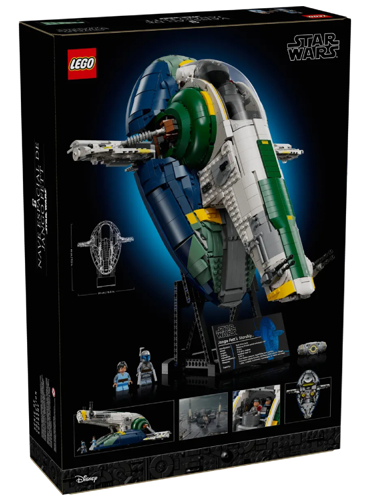 LEGO Star Wars TM Jango Fett's Firespray-Class Starship (75409)