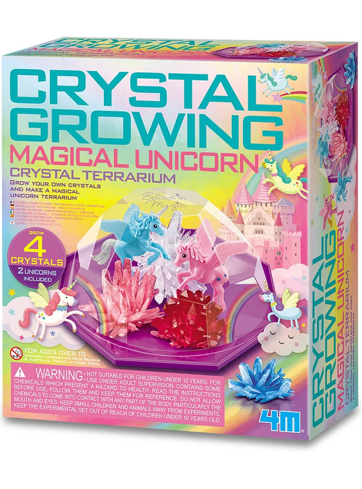 4M Crystal Growing / Magical Unicorn Crystal Terrarium (4M-03928)
