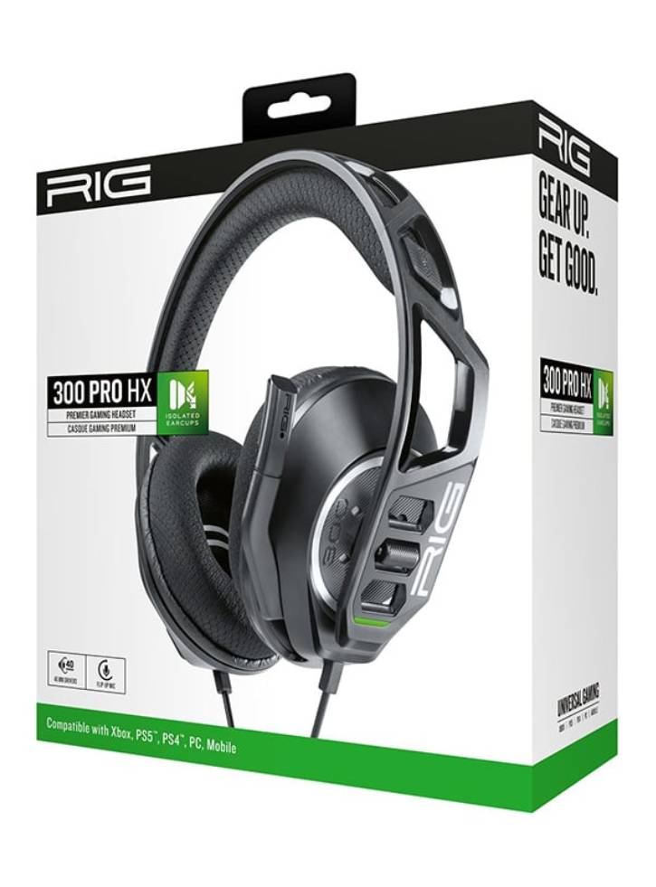 Nacon Rig Headphones 300 Pro HX Black - Xbox One