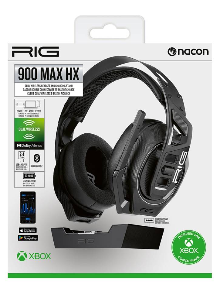 Nacon Rig Wireless Headset 900 Max HX Black - Xbox One