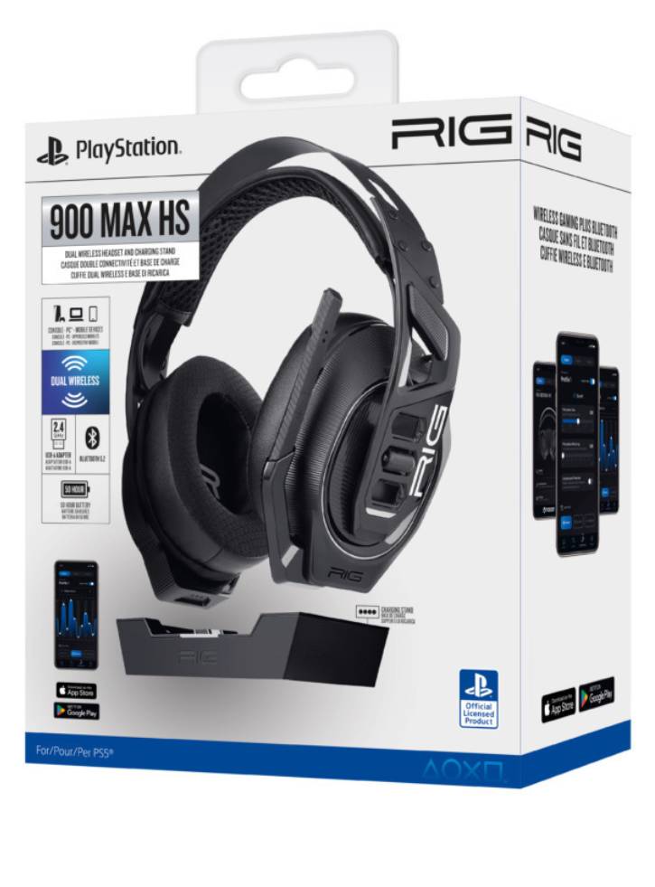 Nacon Rig Wireless Headset 900 Max HS Black - Playstation 5