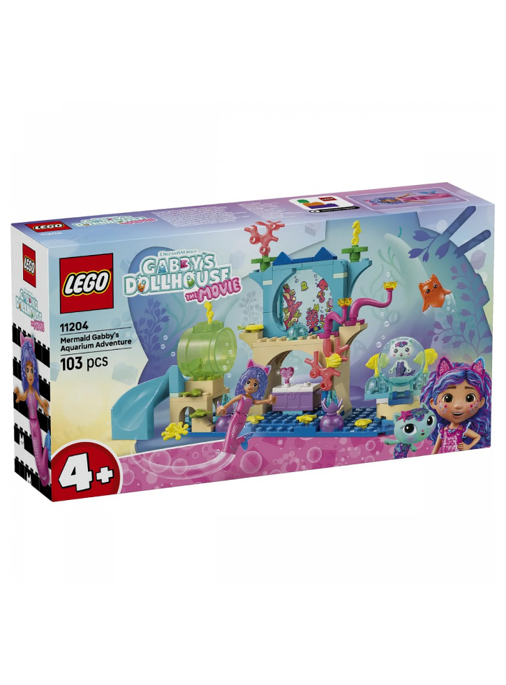 LEGO Gabby's Dollhouse - Mermaid Gabby's Aquarium Adventure (11204)