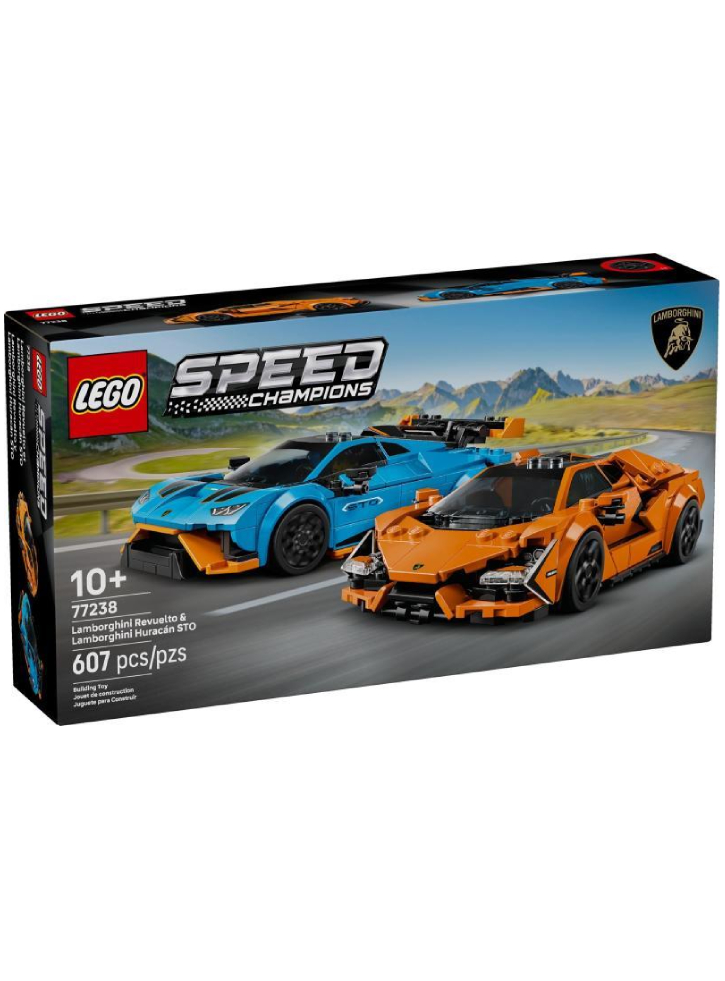 LEGO Speed Champions Lamborghini Revuelto & Huracan STO (77238)