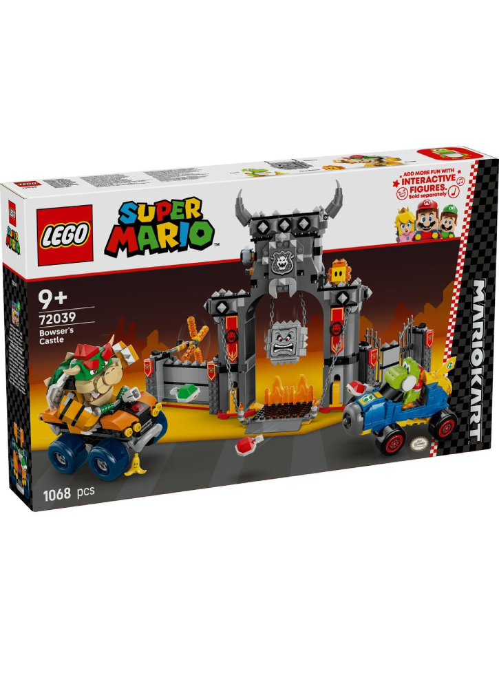 LEGO Super Mario Mario Karttm Bowser's Castle (72039)