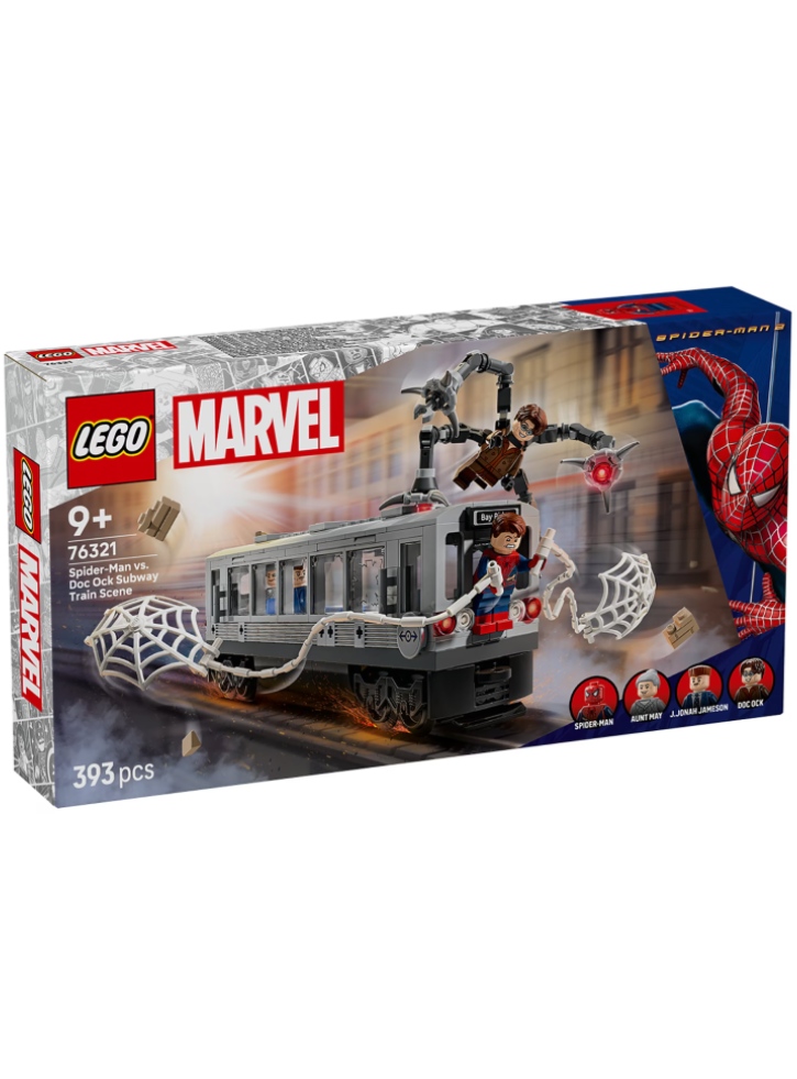 LEGO Super Heroes Spider-Man vs. Doc Ock: Subway Train Scene (76321)