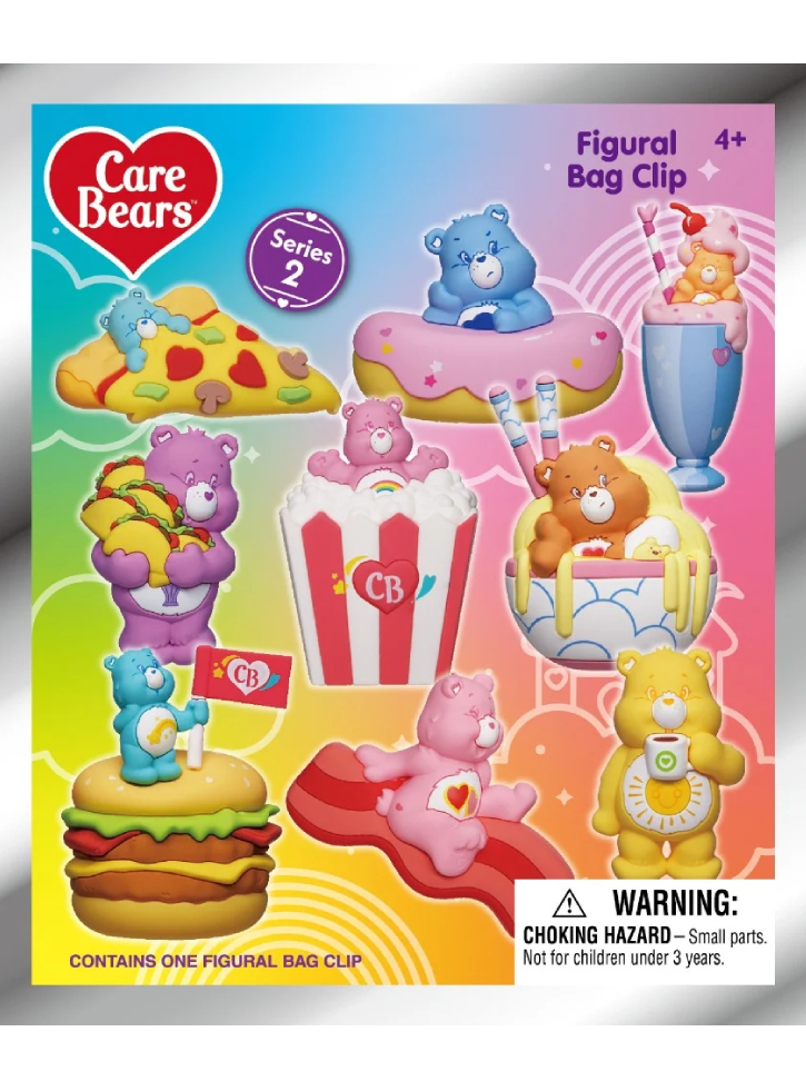 Monogram Care Bears (Blind Bag/random) 3D Foam Bag Clips
