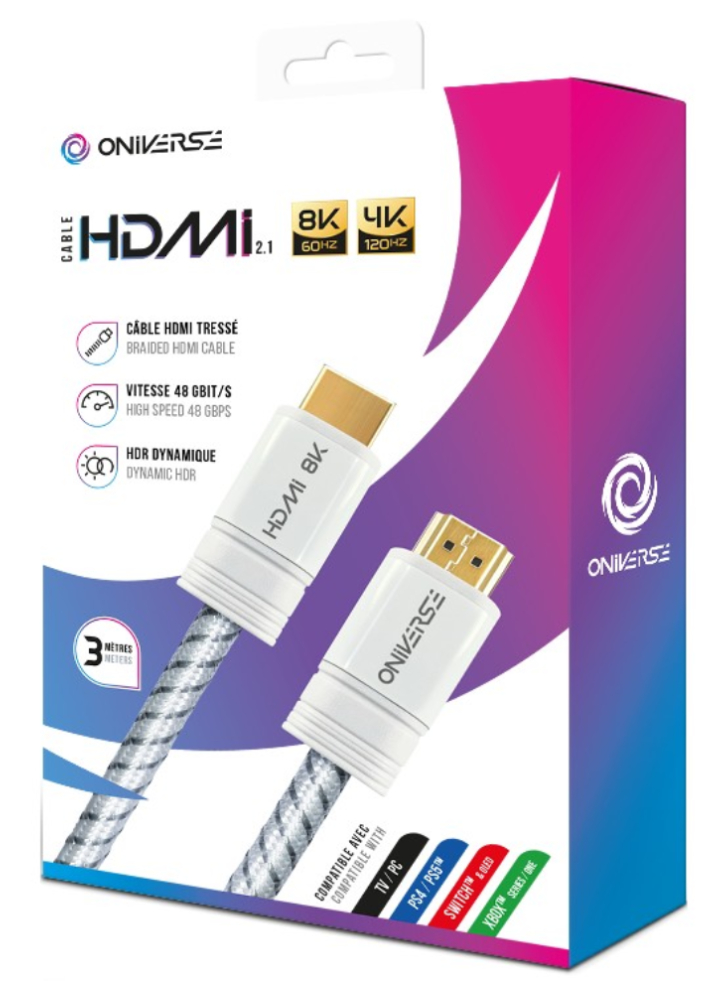 Oniverse 8K HDMI Cable White