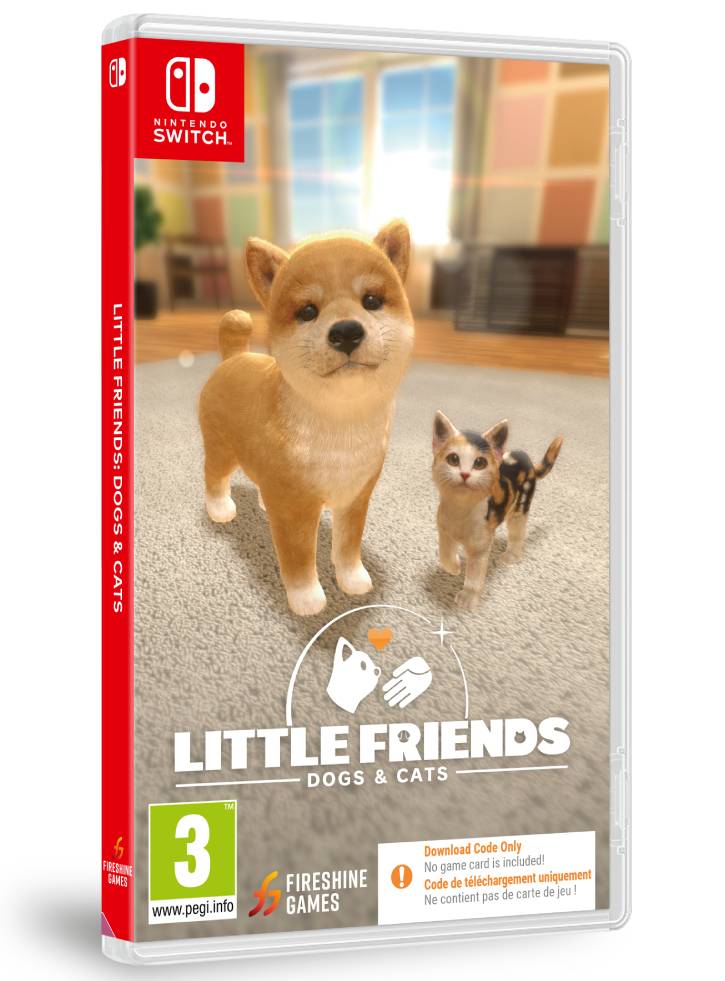 Little Friends Dogs & Cats (Code in a Box) - Nintendo Switch