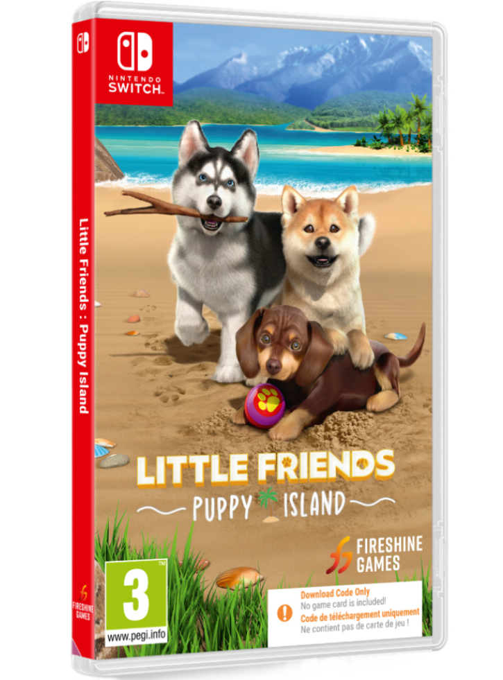 Little Friends Puppy Island (Code in a Box) - Nintendo Switch
