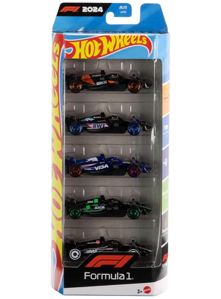 Hot Wheels F1 Racing 5 Pack (JGF58)