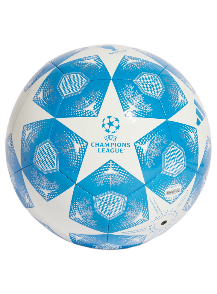 Adidas UEFA Champions League Football Size 5 Blue/White/Silver