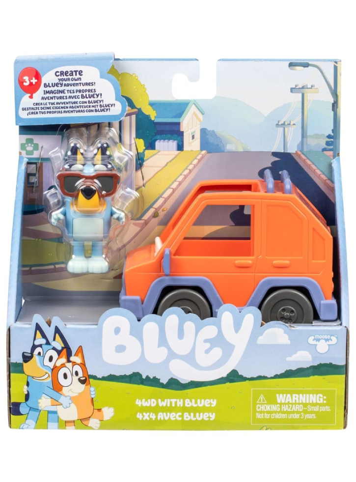 Bluey Basic Vehicle4WD with Bluey