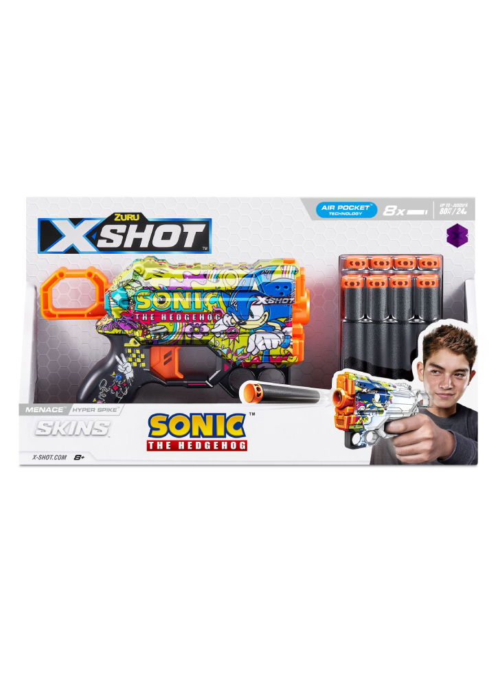 X-Shot Skins Sonic Classic (36660)