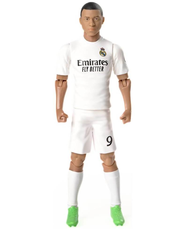 Socker Real Madrid Kylian Mbappe 20cm (83620)