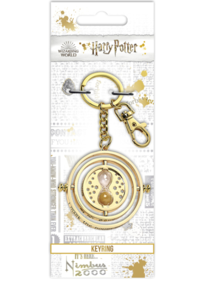 Carat Shop Harry Potter Rotating Time Turner Keyring (KH0097)