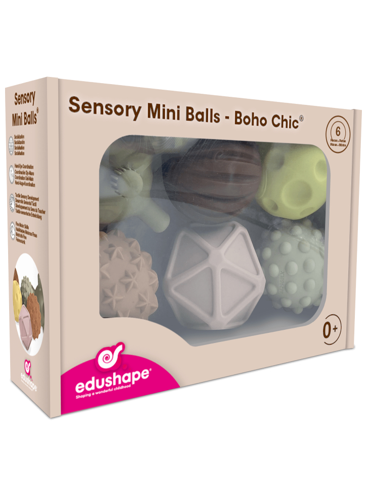 Edushape Sensory Balls 6-pack (E705200bc)