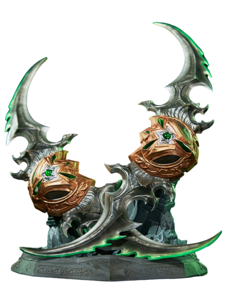 World of Warcraft 20th Anniversary Warglaives of Azzinoth Collector's Edition Replica 22cm