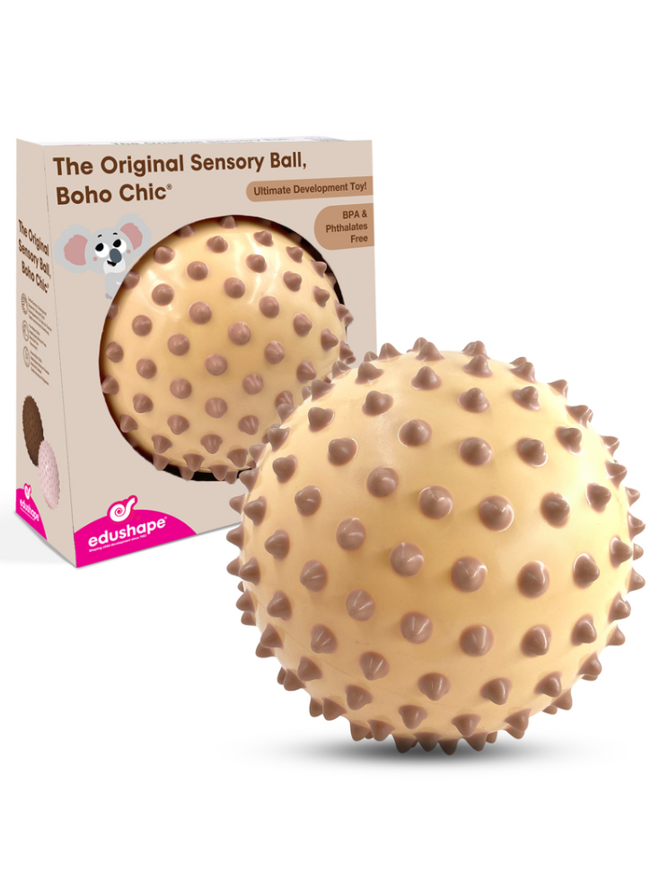 Edushape Sensory Ball Cream Colored 18cm (E705172cr)