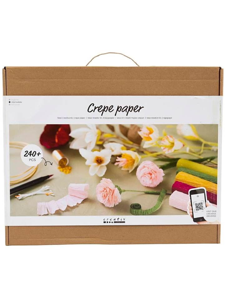 DIY Kit Maxi Creative Kit Crepe Paper (97088)