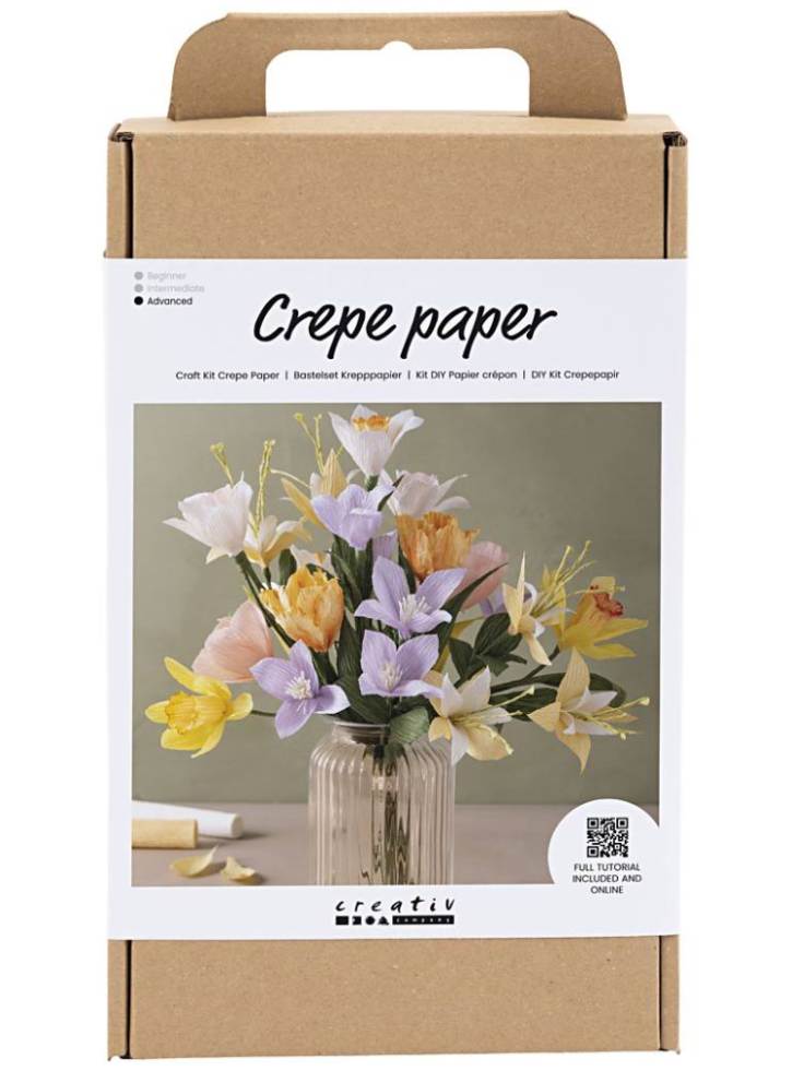 DIY Kit Crepe paper 1 set (977534)