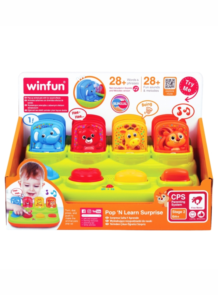 Winfun Pop 'N Learn Surprise (240201-NL)