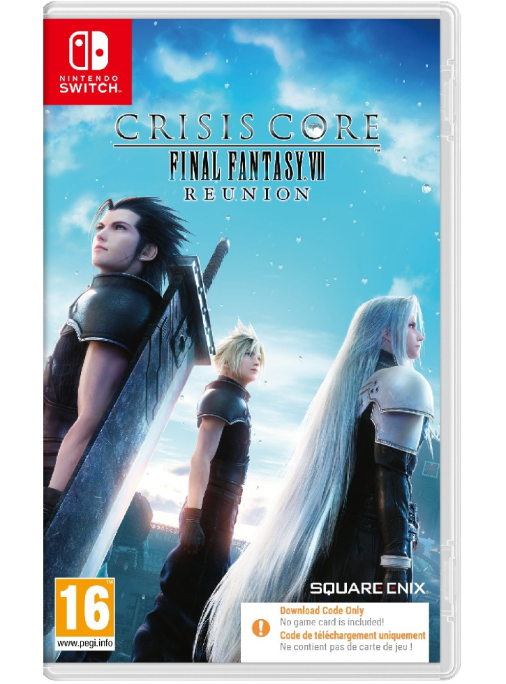 Crisis Core Final Fantasy VII Reunion ( Code in a Box) - Nintendo Switch