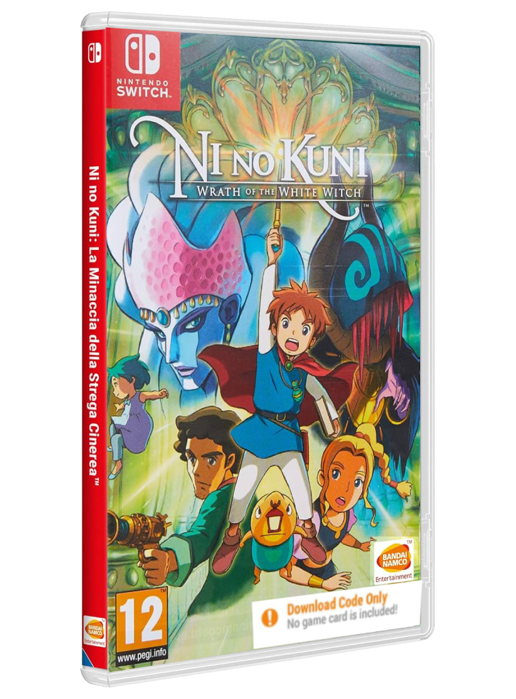 Ni No Kuni Wrath of The White Witch Remastered (Code in Box) - Nintendo Switch