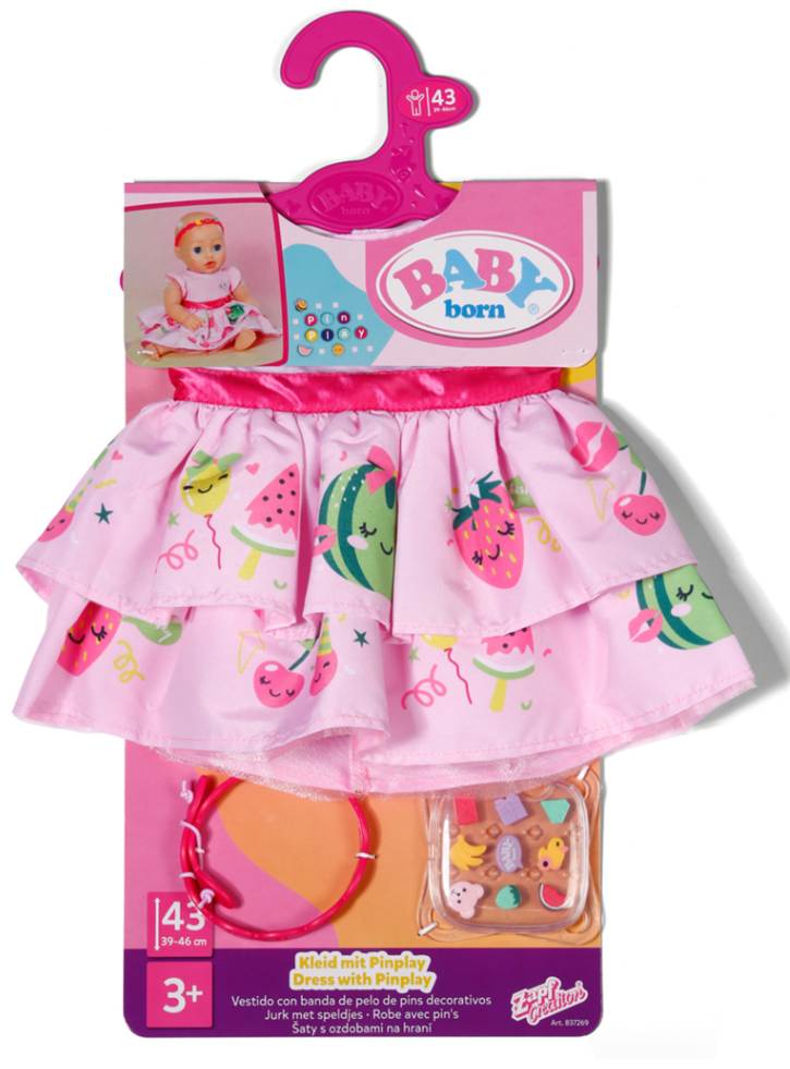 Baby Born Dress with Pinplay 43cm (837269)