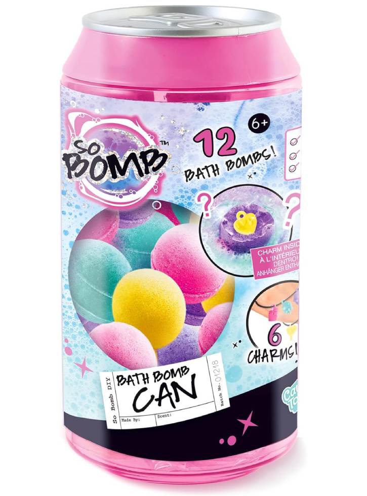 OMB So Bomb Bath Bomb Cans Mini Random