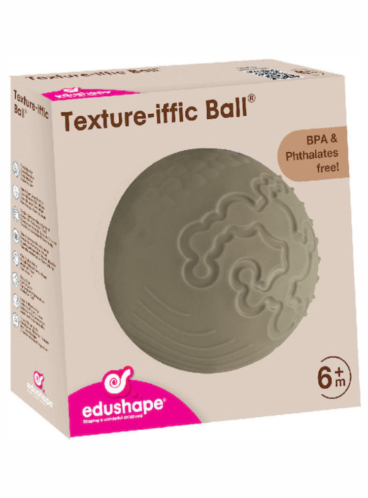 Edushape Sensory Bouncy Ball Beige/Olive With Structure Without air (E705353dbe)