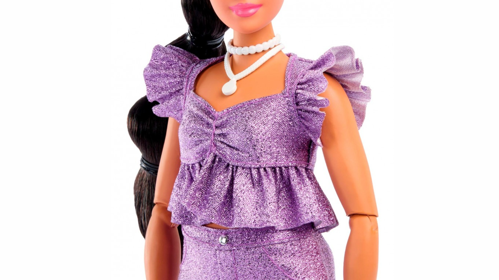 Barbie Deluxe Style Purple Shorts Indian Doll (JFP43) Barbie Deluxe Style Purple Shorts Indian Doll (JFP43)