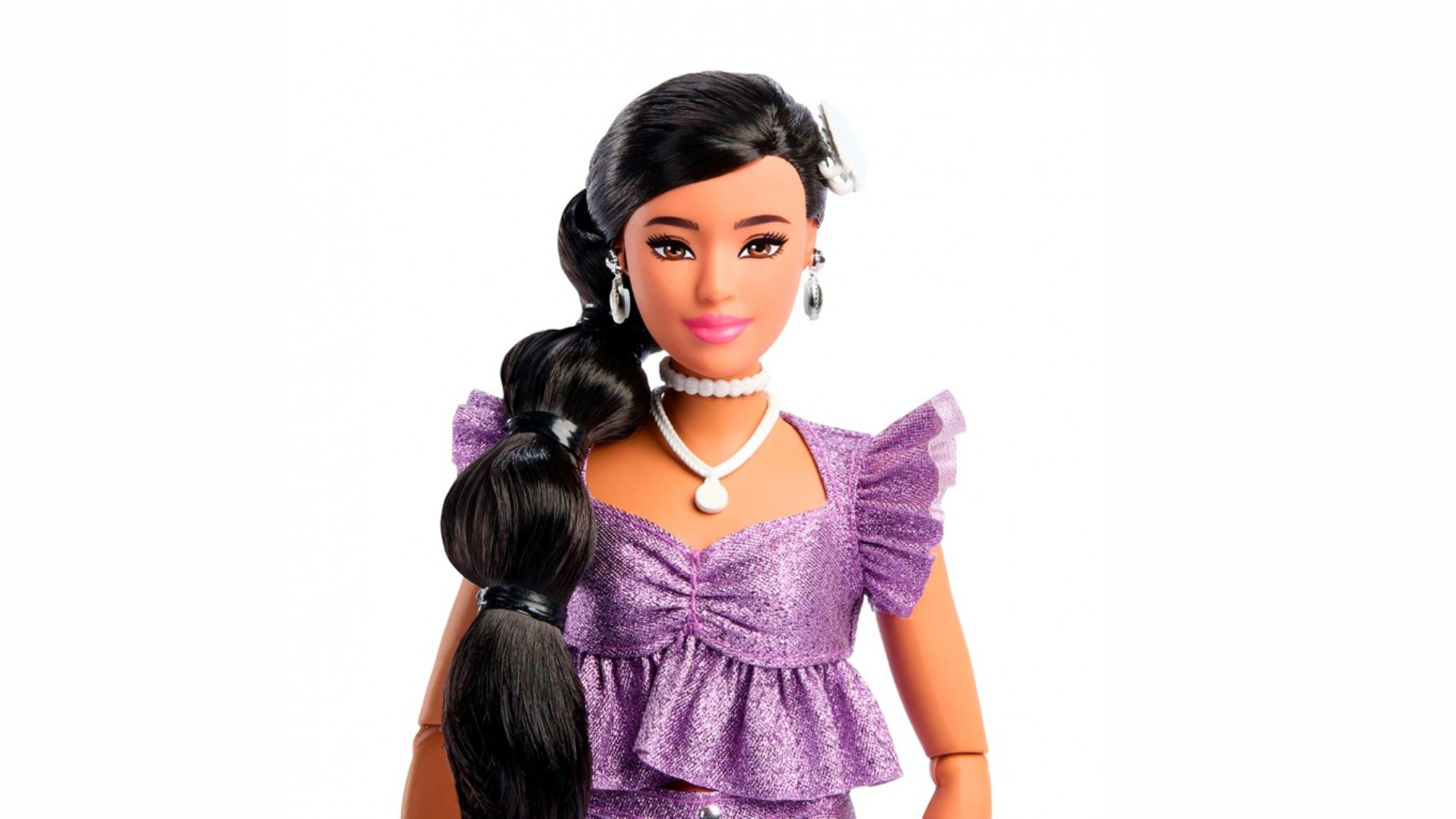 Barbie Deluxe Style Purple Shorts Indian Doll (JFP43) Barbie Deluxe Style Purple Shorts Indian Doll (JFP43)