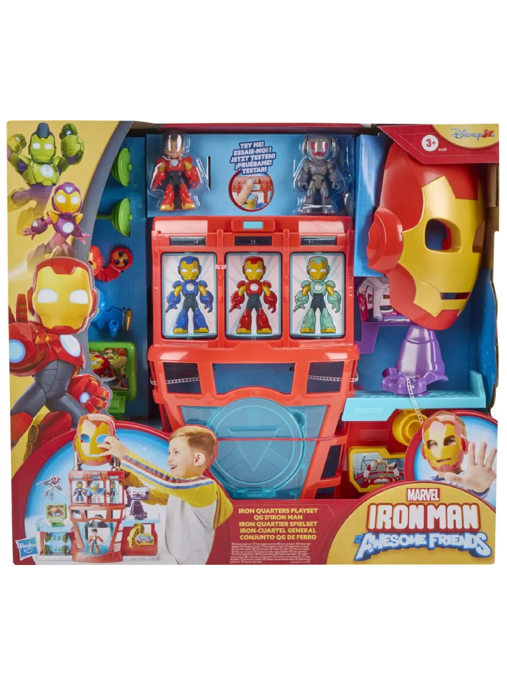 Iron Man And His Awesome Friends Vehicles And Playsets IQ Playset (G1259)